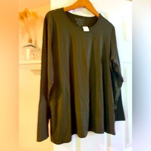 Chicos longs sleeve t-shirt layering shirt size 3 womens